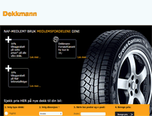 Tablet Screenshot of nafdekkmann.websys.no